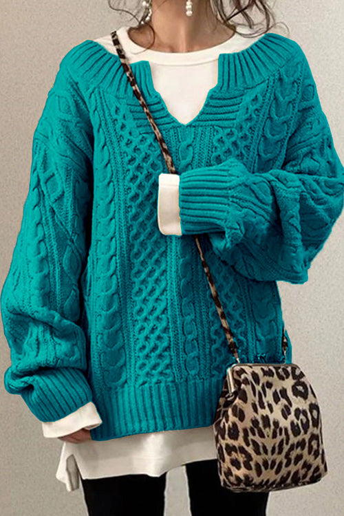 Marine™ | Suéter con cuello en V