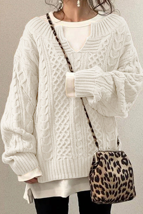 Marine™ | Suéter con cuello en V