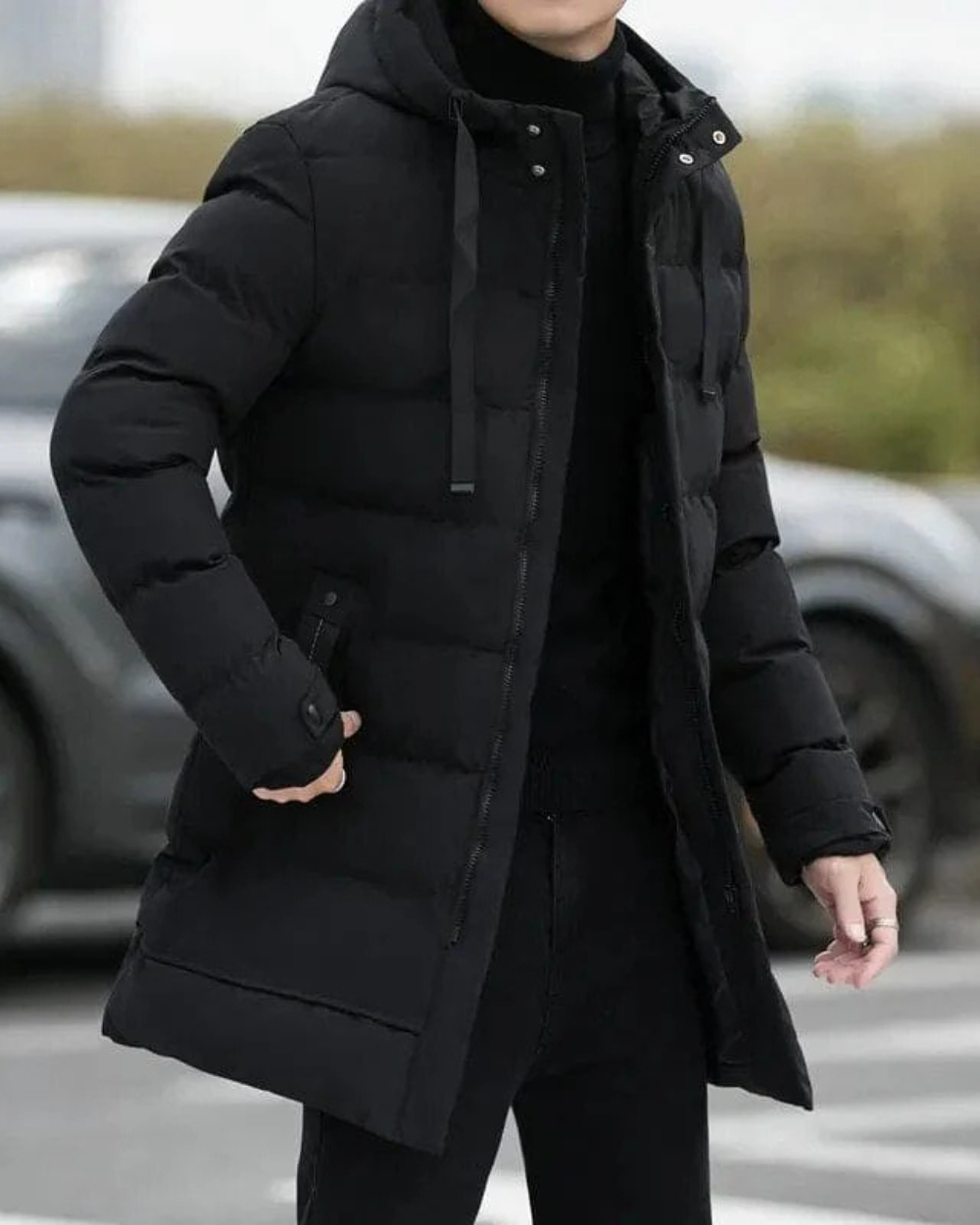 Abrigo de invierno largo Gianluca