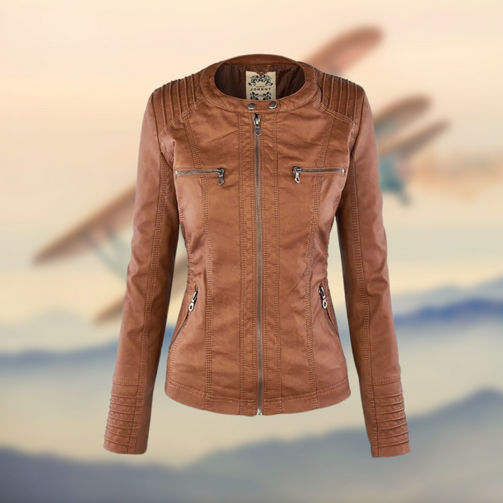 Ambre™ - La chaqueta de cuero vegana