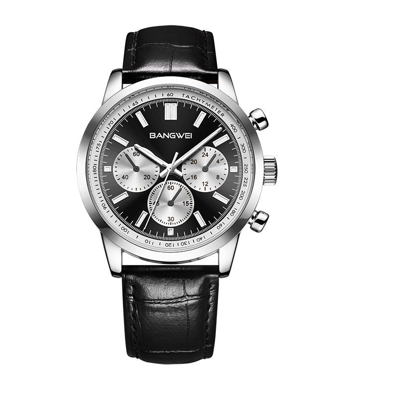 Reloj de Cuarzo de Cuero Militar Deportivo Casual™ - Olsen & Olsen