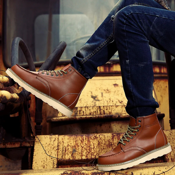 Cole™ | Botas de cuero vintage