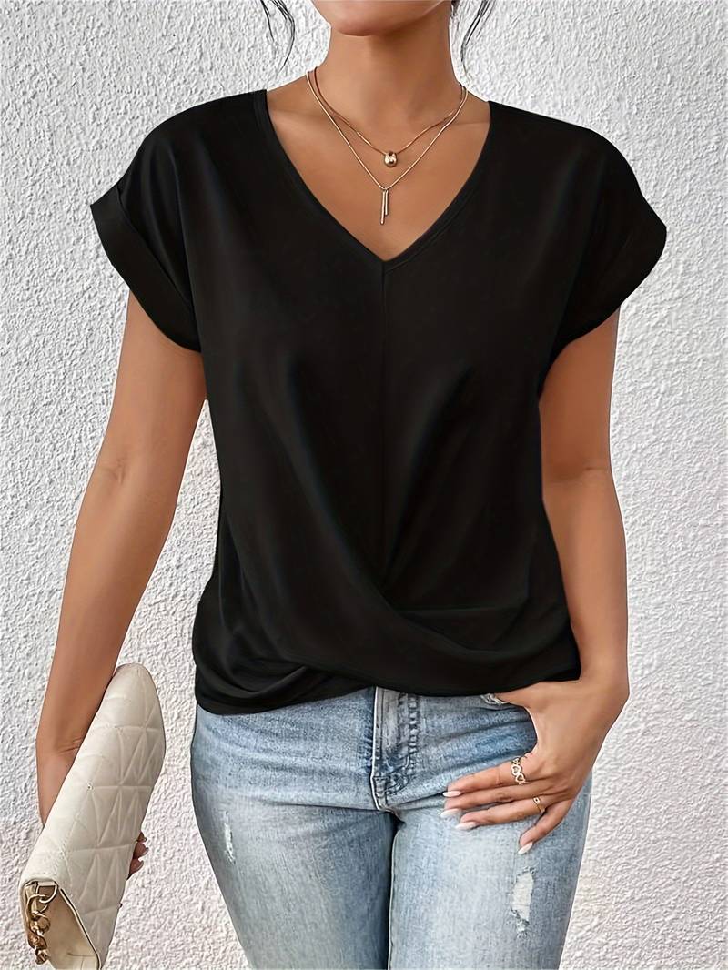 Emma™ | CAMISETA DE CUELLO EN V