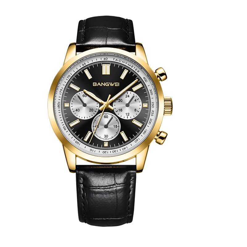 Reloj de Cuarzo de Cuero Militar Deportivo Casual™ - Olsen & Olsen