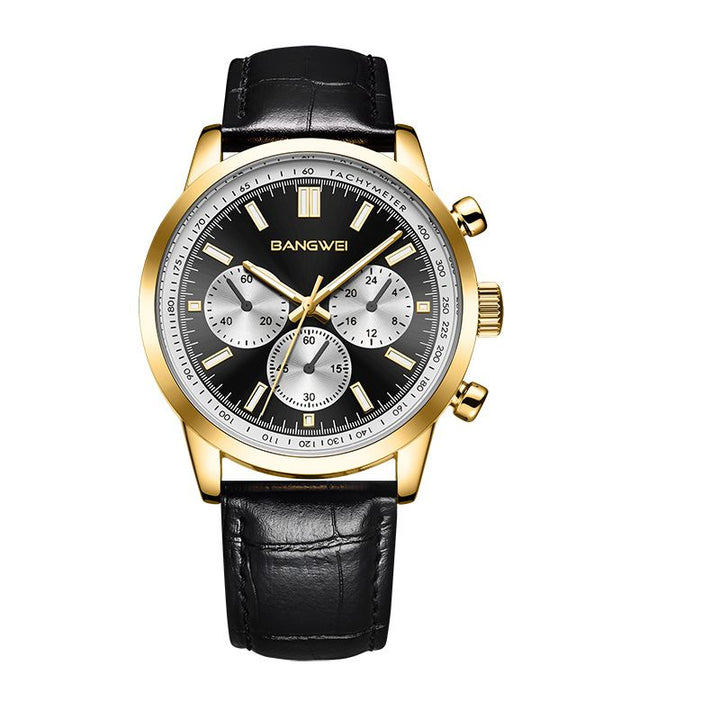 Reloj de Cuarzo de Cuero Militar Deportivo Casual™ - Olsen & Olsen