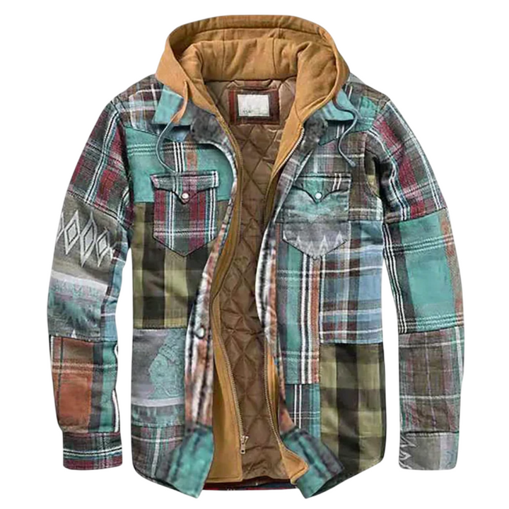 Lenoir™ | Chaqueta patchwork a cuadros