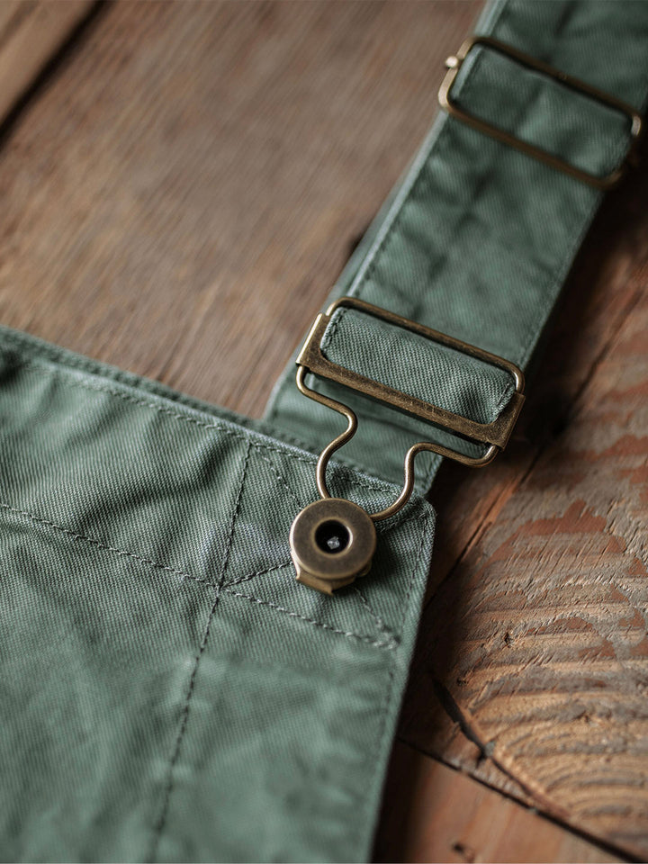 Victor™ | Pantalón de tirantes beige elegante