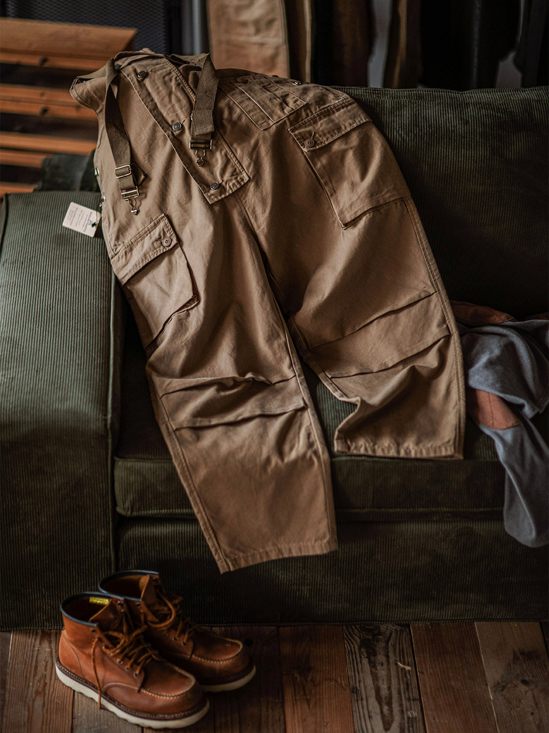 Georges™ | Salopette gris moderna