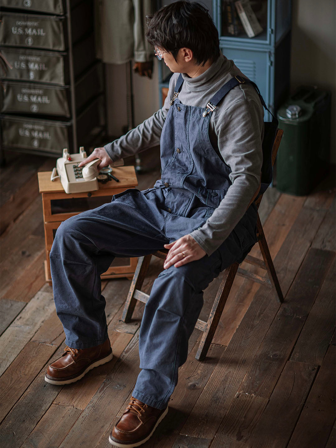 Georges™ | Salopette gris moderna