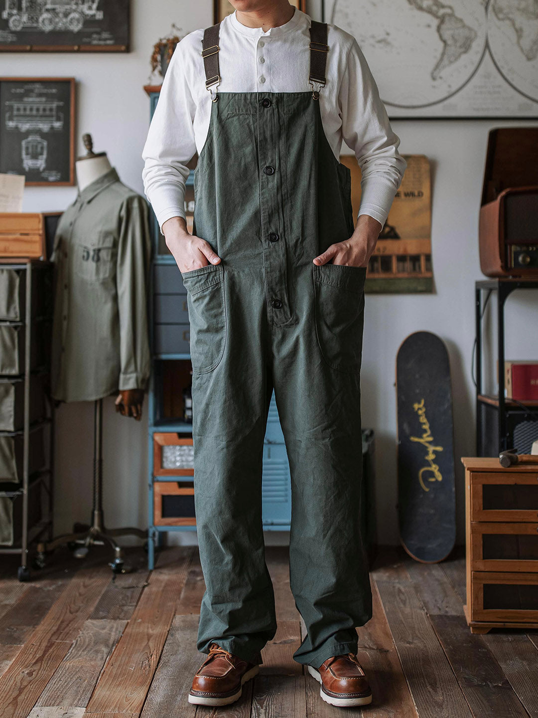 Charles™ | Pantalón de tirantes auténtico