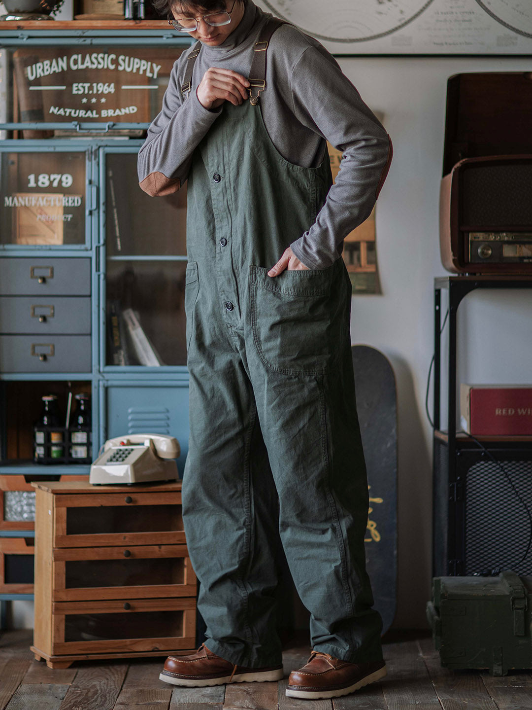 Charles™ | Pantalón de tirantes auténtico