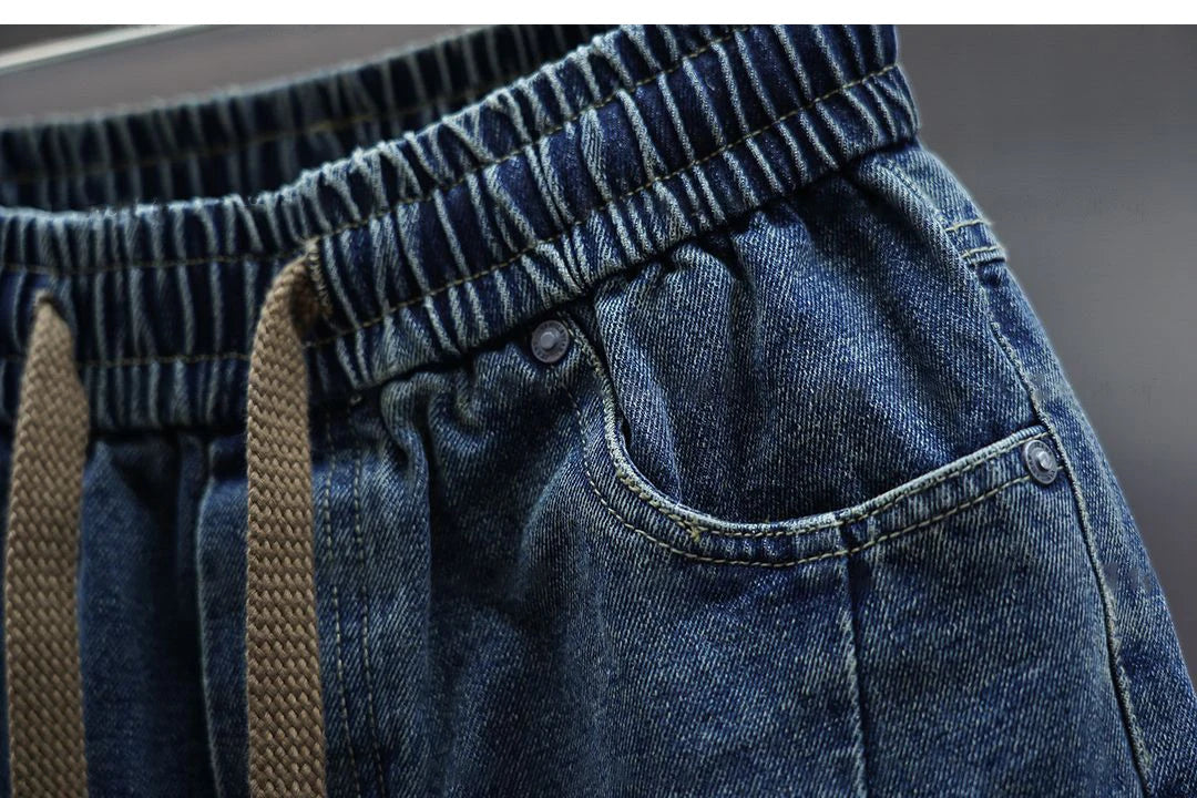Laurent™ | Pantalones Baggy de Denim con Cinturón