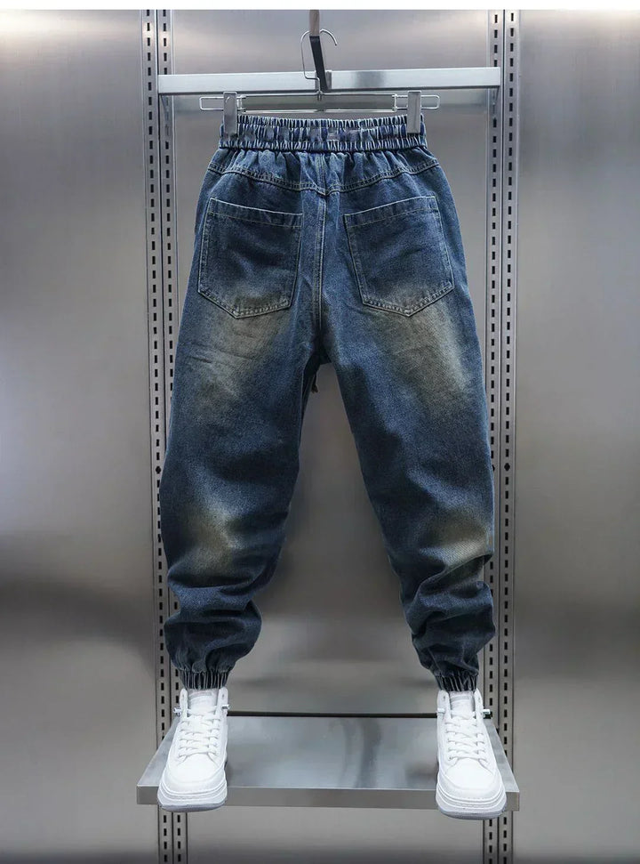 Laurent™ | Pantalones Baggy de Denim con Cinturón