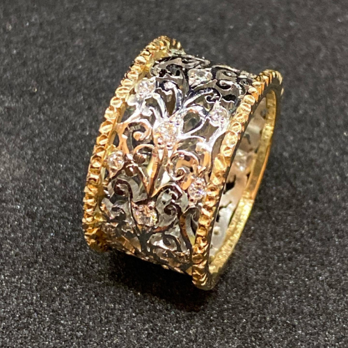 Mika - Anillo Ekblad en Zirconio Vintage