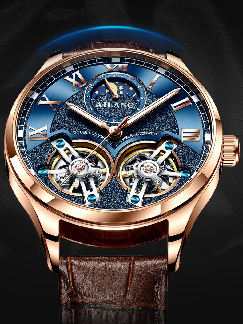 Diseño Tourbillon™ Reloj Mecánico de Negocios™ - Olsen & Olsen