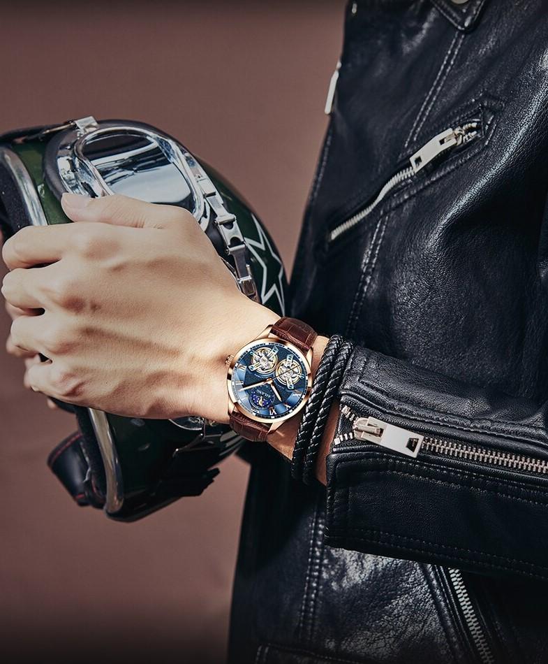 Diseño Tourbillon™ Reloj Mecánico de Negocios™ - Olsen & Olsen