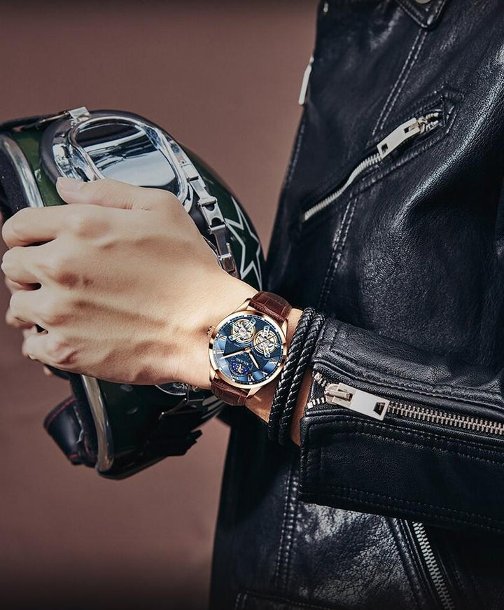 Diseño Tourbillon™ Reloj Mecánico de Negocios™ - Olsen & Olsen