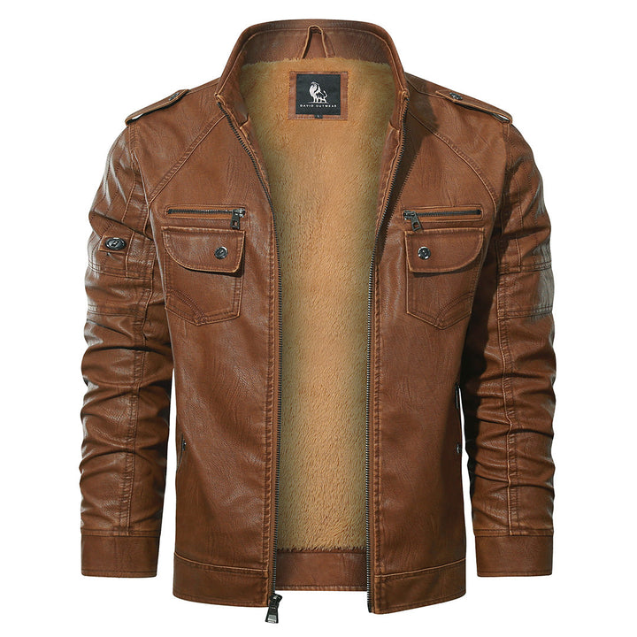Chaqueta Biker de Forro Polar