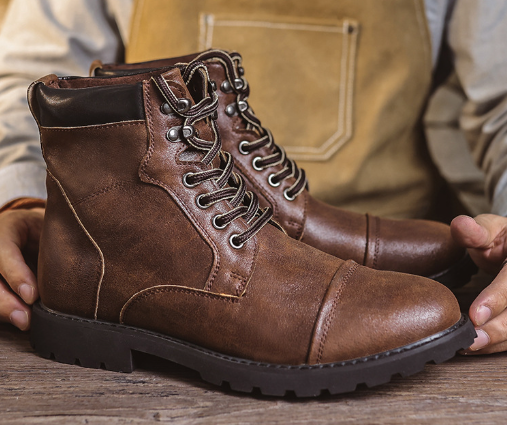 Colton™ | Botas de cuero para hombres premium