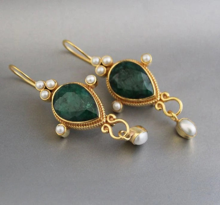 Pendientes vintage de perlas Gaby