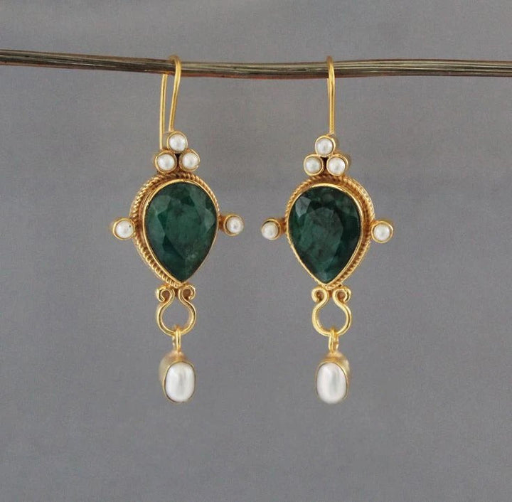 Pendientes vintage de perlas Gaby